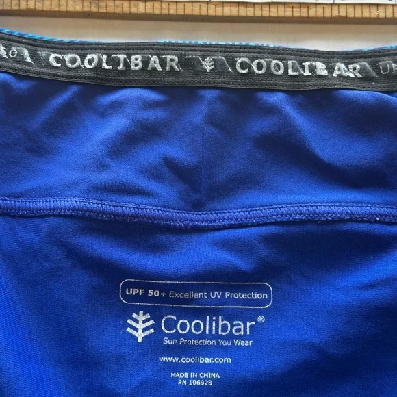 COOLIBAR SKORT SKIRT UPF+50 UV PROTECTION BLUE SZ M - Picture 12 of 13